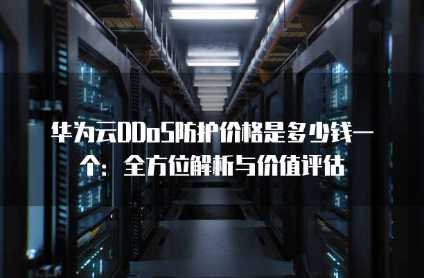 华为云DDoS防护价格是多少钱一个:全方位解析与价值评估