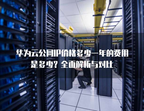 华为云公网IP价格多少一年的费用是多少?全面解析与对比