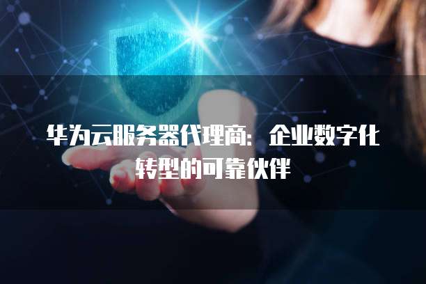华为云服务器代理商:企业数字化转型的可靠伙伴