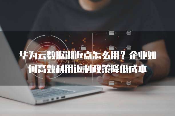 华为云数据湖返点怎么用?企业如何高效利用返利政策降低成本