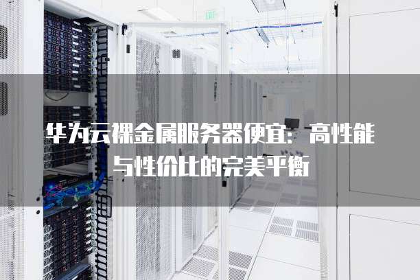 华为云裸金属服务器便宜：高性能与性价比的完美平衡