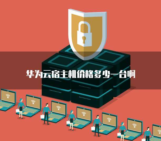 华为云宿主机价格多少一台啊