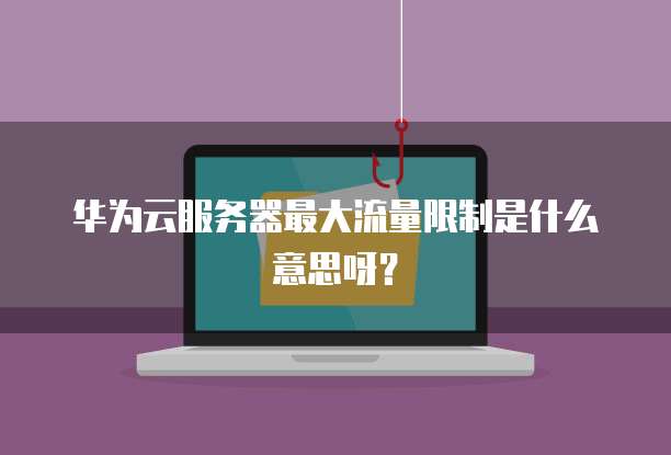 华为云服务器最大流量限制是什么意思呀?