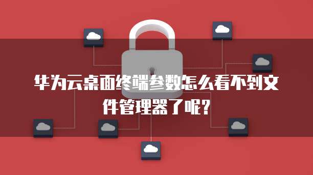 华为云桌面终端参数怎么看不到文件管理器了呢?