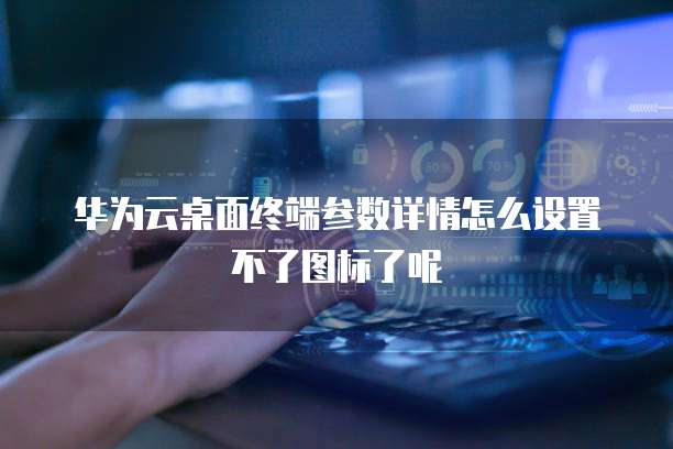 华为云桌面终端参数详情怎么设置不了图标了呢