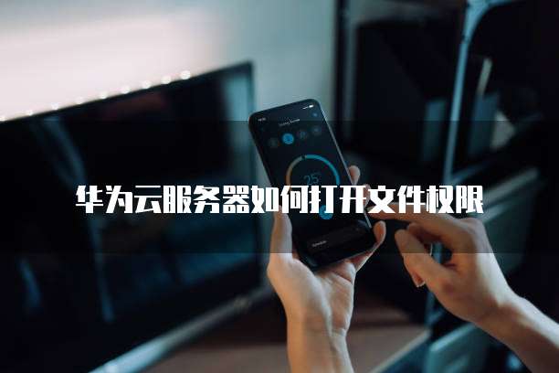 华为云服务器如何打开文件权限