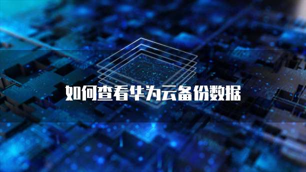 华为云数据存储服务器在哪?
