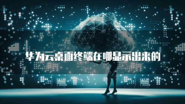 华为云桌面终端在哪显示出来的