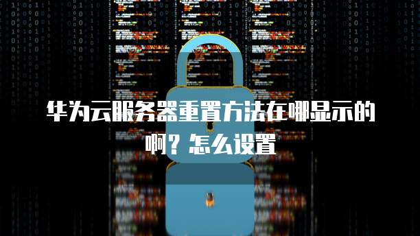 华为云服务器重置方法在哪显示的啊?怎么设置