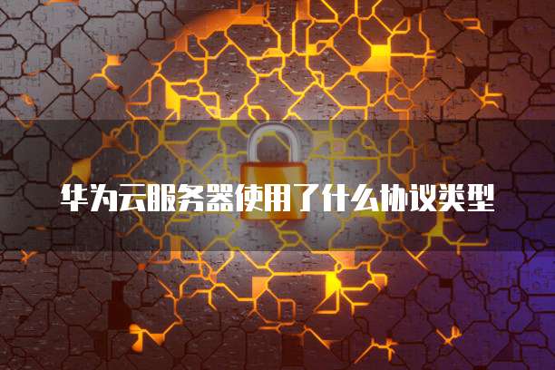 华为云服务器使用了什么协议类型