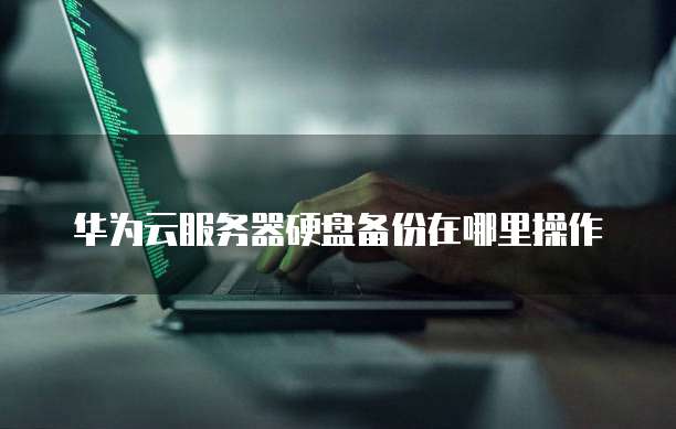 华为云服务器硬盘备份在哪里操作