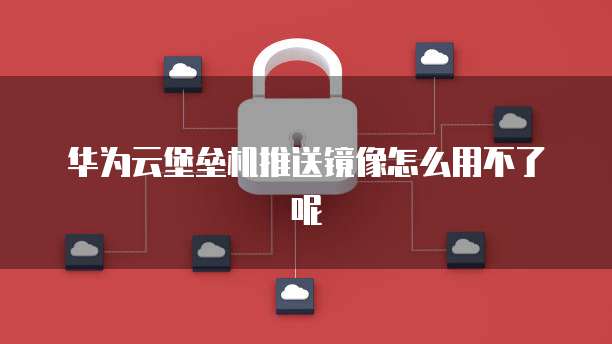 华为云堡垒机推送镜像怎么用不了呢