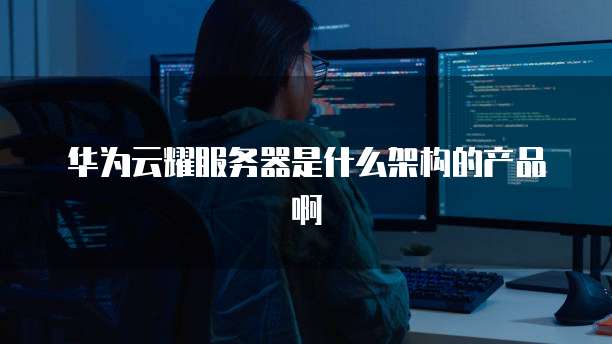 华为云耀服务器是什么架构的产品啊