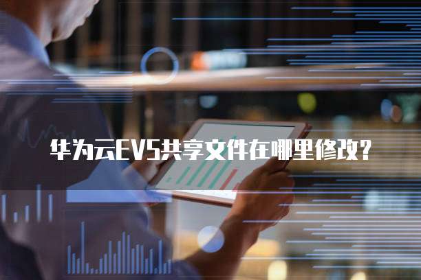 华为云EVS共享文件在哪里修改?
