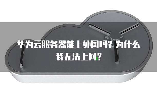 华为云服务器能上外网吗?为什么我无法上网?