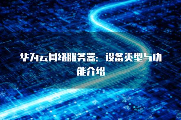 华为云网络服务器：设备类型与功能介绍