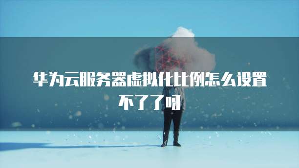 华为云服务器虚拟化比例怎么设置不了了呀