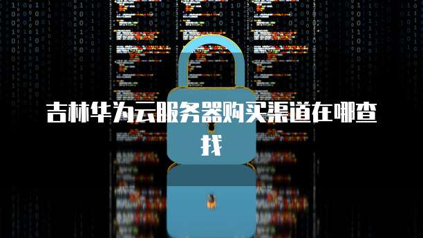 吉林华为云服务器购买渠道在哪查找