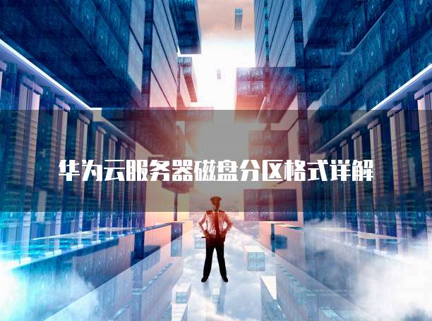 华为云服务器磁盘分区格式详解
