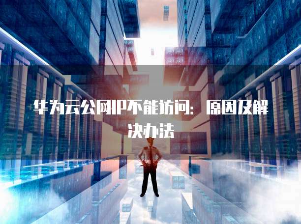 华为云服务器参数查看问及解决方案