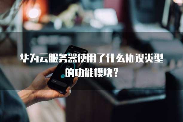 华为云服务器使用了什么协议类型的功能模块?