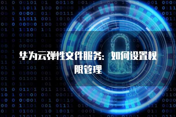 华为云弹性文件服务:如何设置权限管理