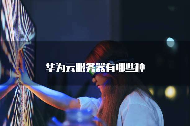 华为云服务器有哪些种