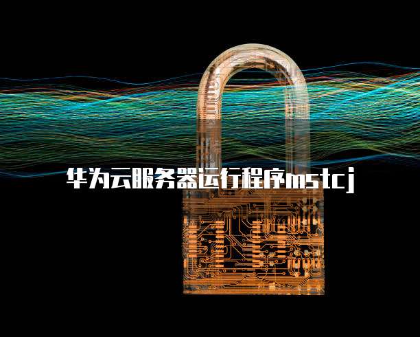 华为云服务器运行程序mstcj