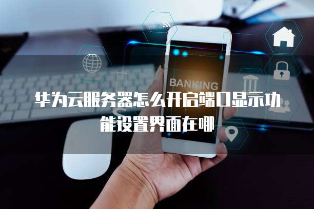 华为云服务器怎么开启端口显示功能设置界面在哪