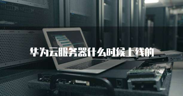 华为云服务器什么时候上线的
