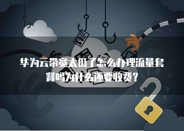 华为云带宽太低了怎么办理流量套餐吗为什么还要收费?