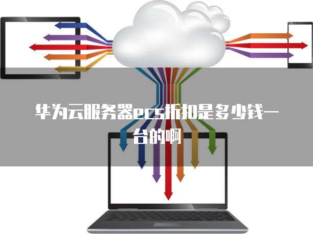 华为云服务器ecs折扣是多少钱一台的啊