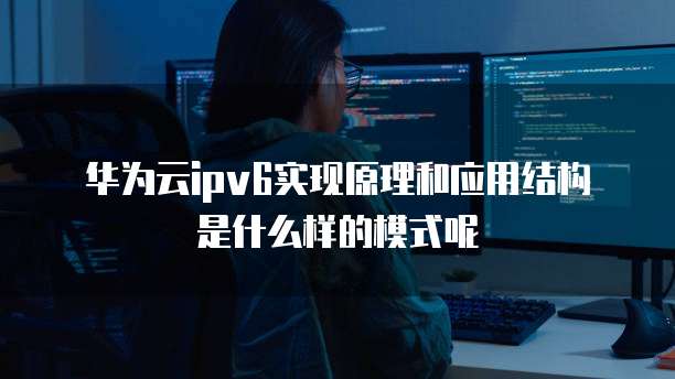 华为云ipv6实现原理和应用结构是什么样的模式呢