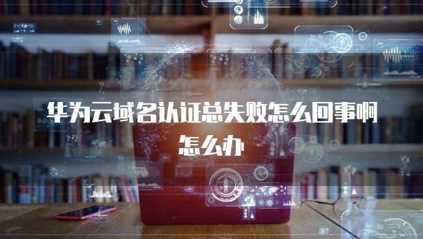 华为云域名认证总失败怎么回事啊怎么办