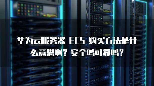 华为云服务器 ECS 购买方法是什么意思啊？安全吗可靠吗？