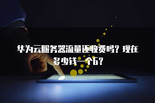 华为云服务器流量还收费吗?现在多少钱一个G?