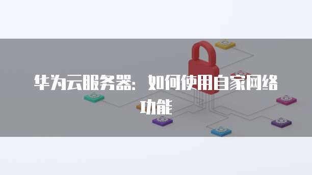 华为云服务器:如何使用自家网络功能