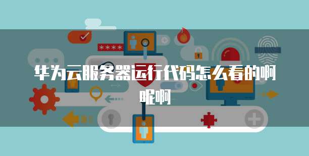 华为云服务器运行代码怎么看的啊呢啊