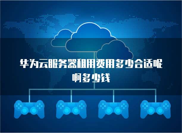 华为云服务器租用费用多少合适呢啊多少钱
