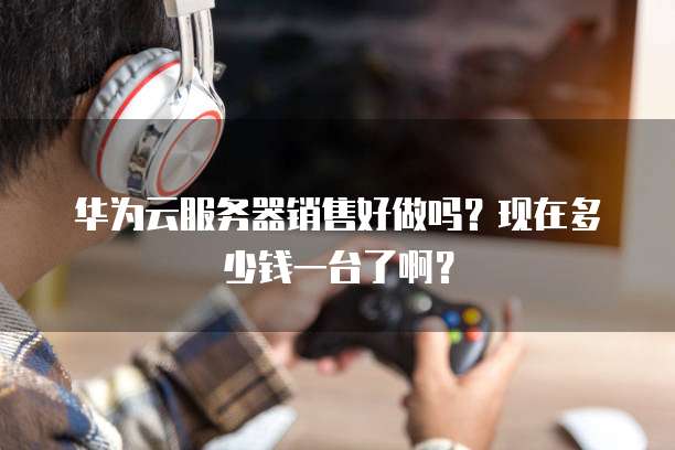 华为云服务器销售好做吗?现在多少钱一台了啊?