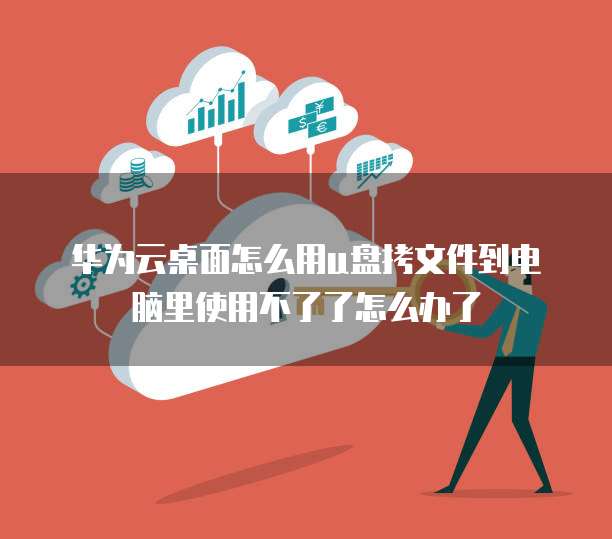 华为云桌面怎么用u盘拷文件到电脑里使用不了了怎么办了