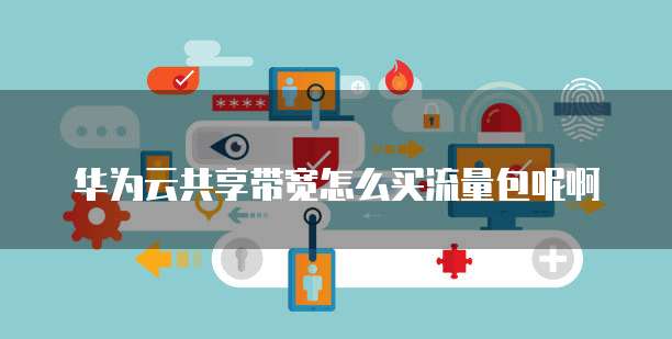 华为云共享带宽怎么买流量包呢啊