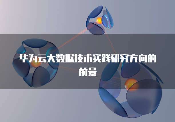 华为云大数据技术实践研究方向的前景