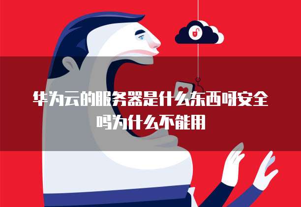 华为云的服务器是什么东西呀安全吗为什么不能用