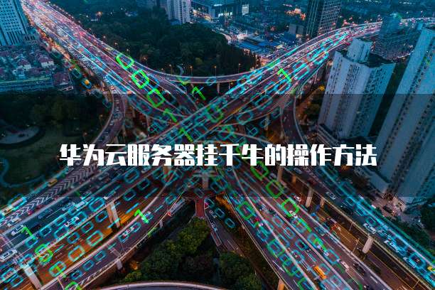 华为云服务器挂千牛的操作方法
