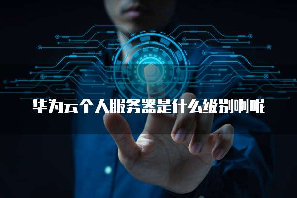 华为云个人服务器是什么级别啊呢