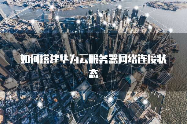 如何搭建华为云服务器网络连接状态