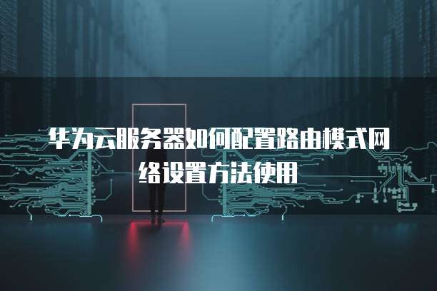 华为云服务器如何配置路由模式网络设置方法使用