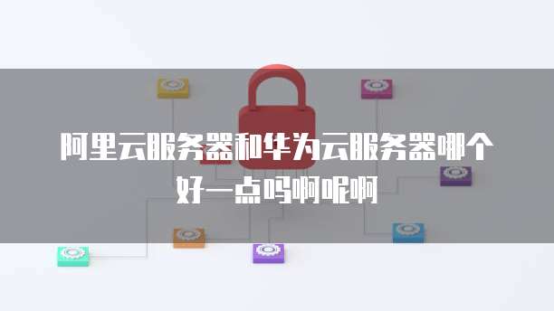 阿里云服务器和华为云服务器哪个好一点吗啊呢啊