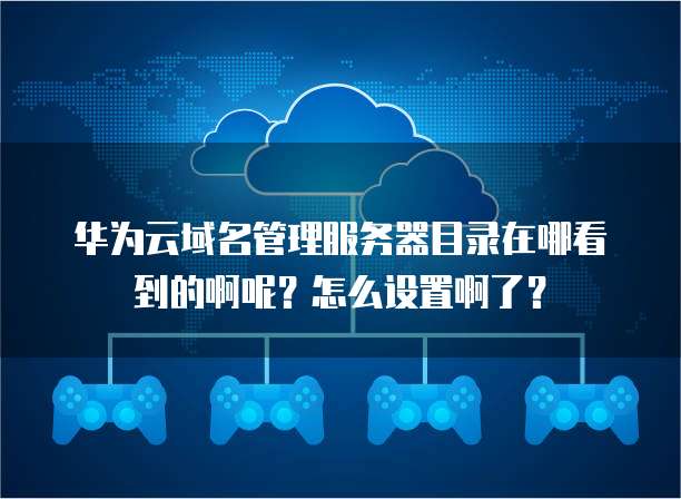 华为云域名管理服务器目录在哪看到的啊呢?怎么设置啊了?
